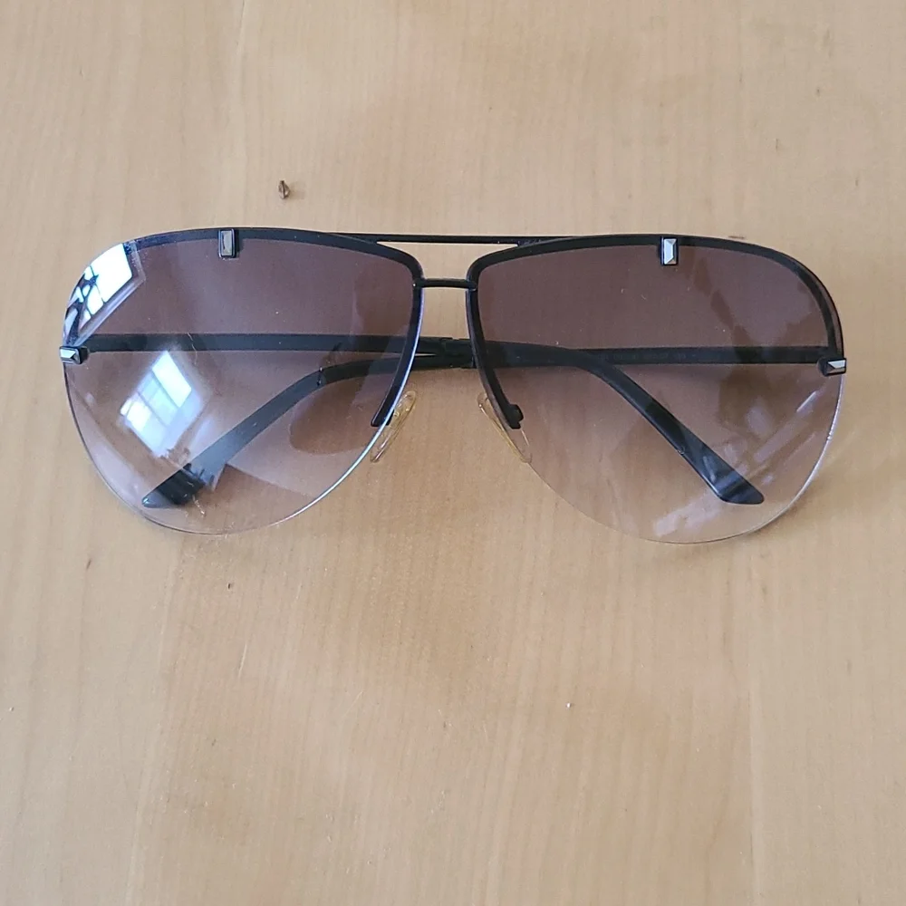 Dior ToreaDior Sunglasses Black Studs Gradient Lens